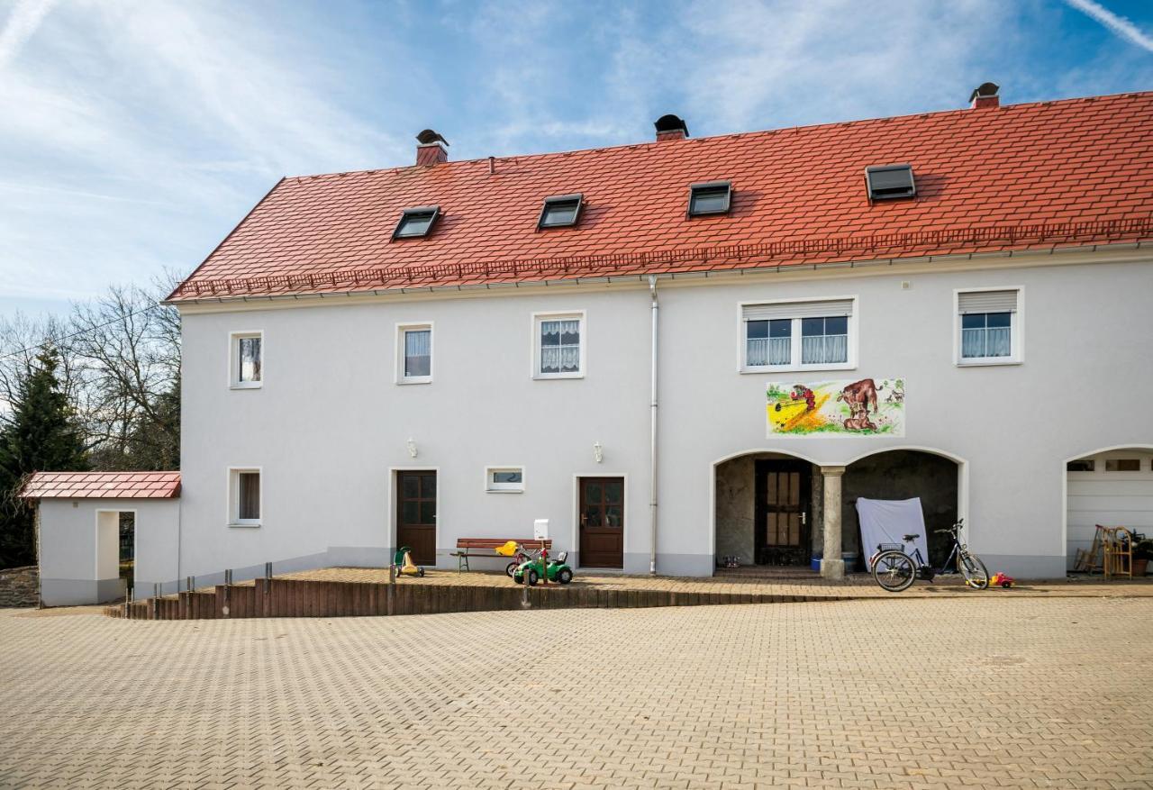Ferienwohnung Am Bauernhof Oederan المظهر الخارجي الصورة